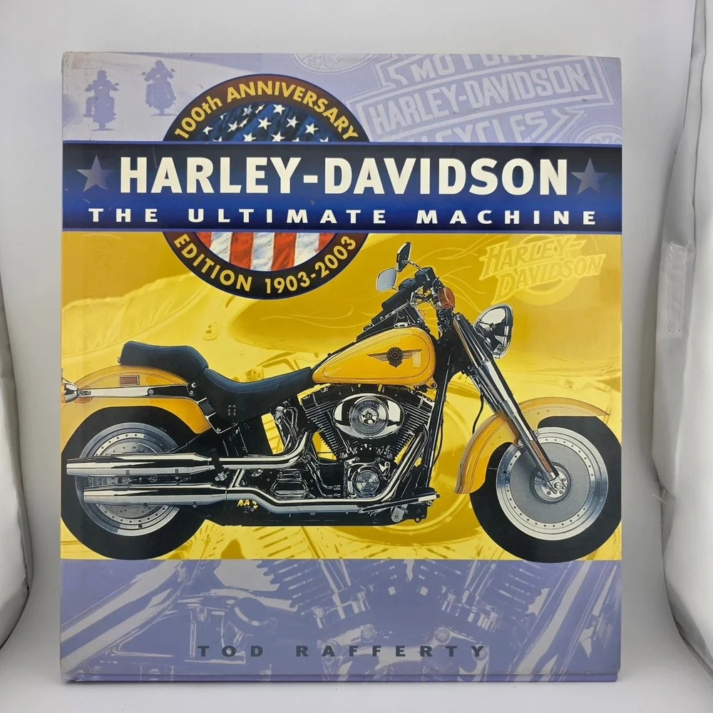 Harley-Davidson‎ The Ultimate Machine 100th Anniversary Hardcover Tod Rafferty